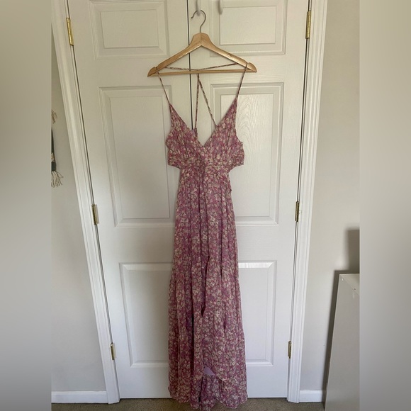 Flora Cutout Maxi Dress - Picture 1 of 7